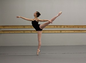 Hathaway Academy of Ballet Practicing