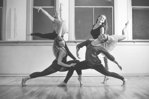 Harper &I Dance Center Practice Photoshoot