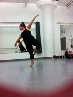 Concentration of a dancer