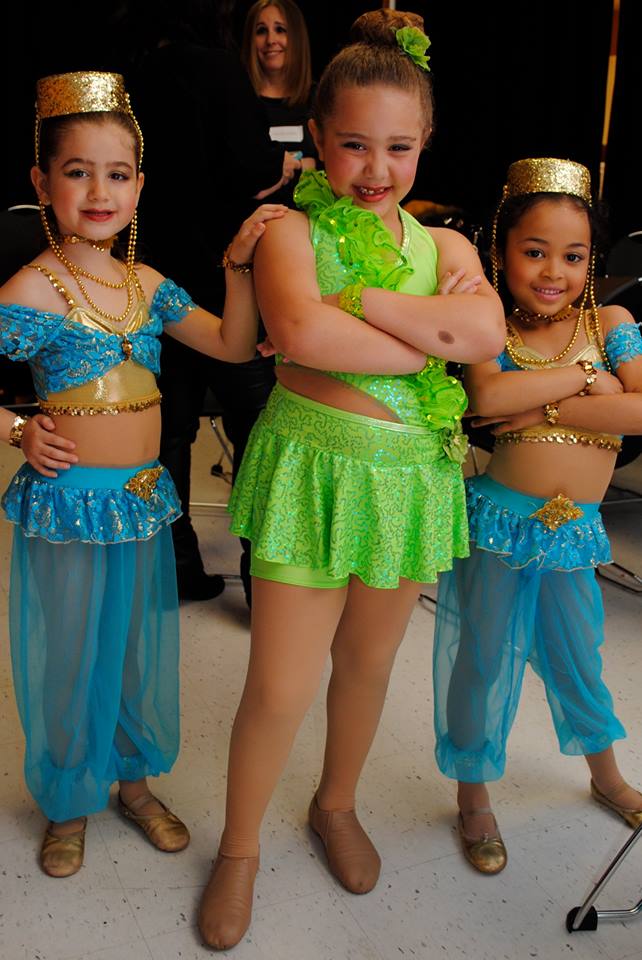 Three Young Dancers