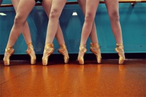 ballet barre pointe